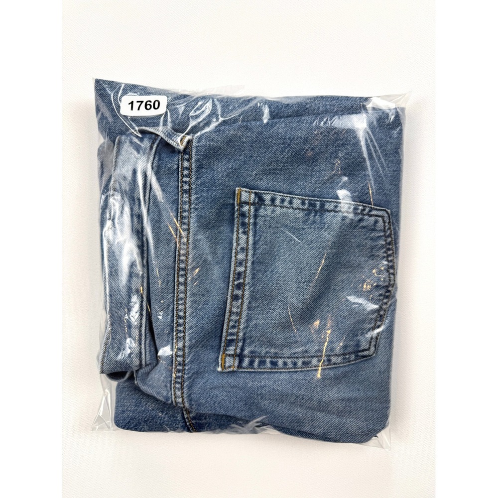 GAP BARREL Jeans DISTRESSED Blue Denim JEANS Women's Size 30/10R (33x26) #1760 - Picture 11 of 11